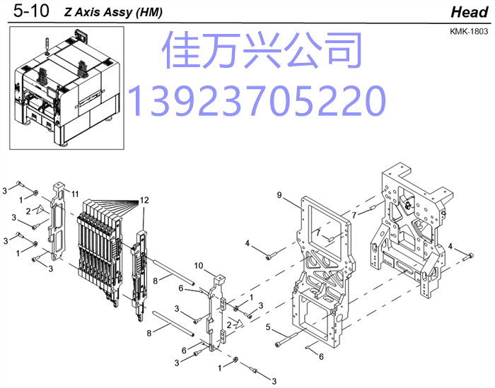 KLW-M71G5-00 Z UNIT ASSY.